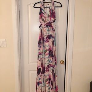 Aidan Mattox Chiffon Gown